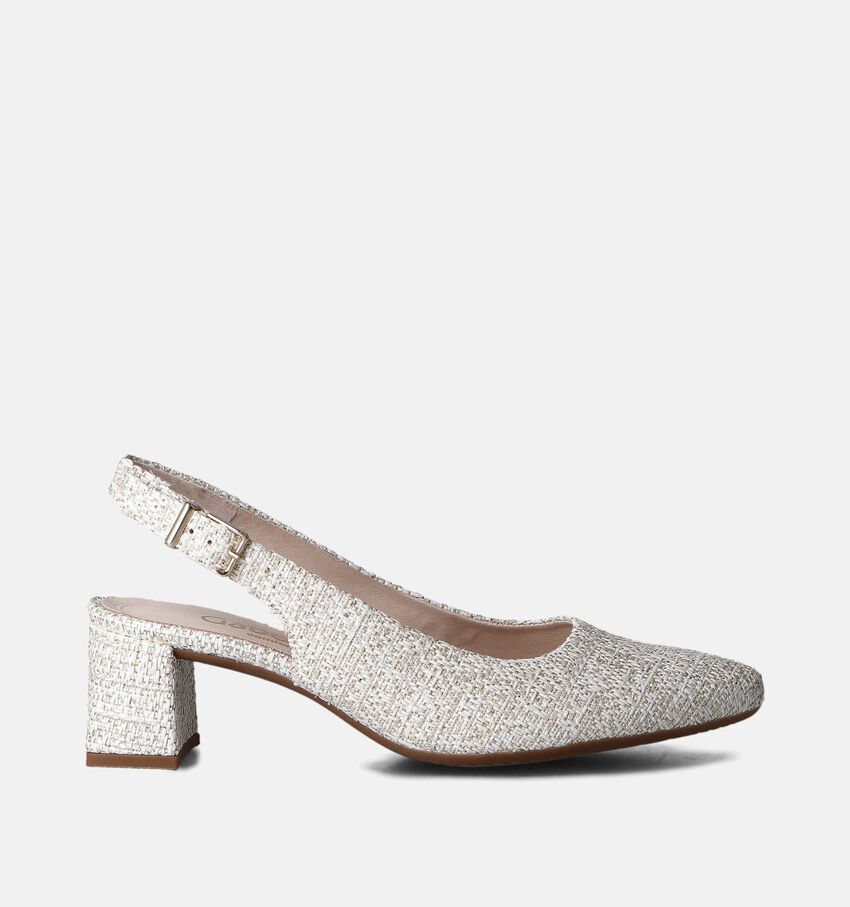 Gabor Gouden Slingback Pumps