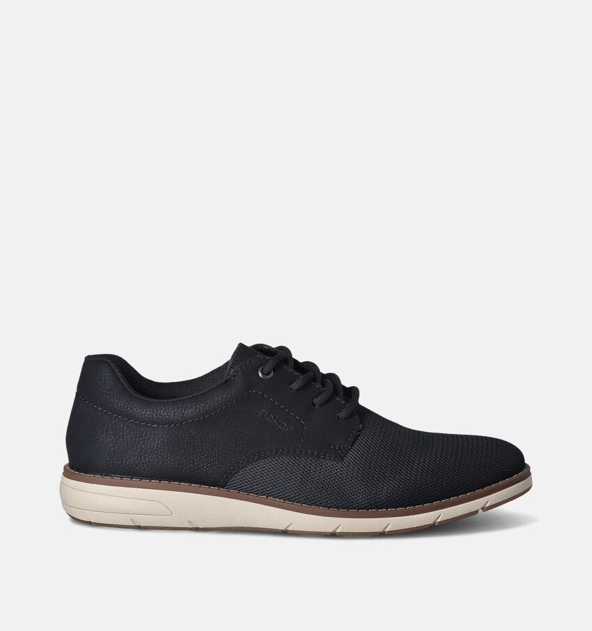 Rieker Zwarte Veterschoenen