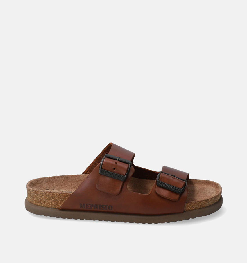 Mephisto Nerio Scratch Nu-pieds en Marron