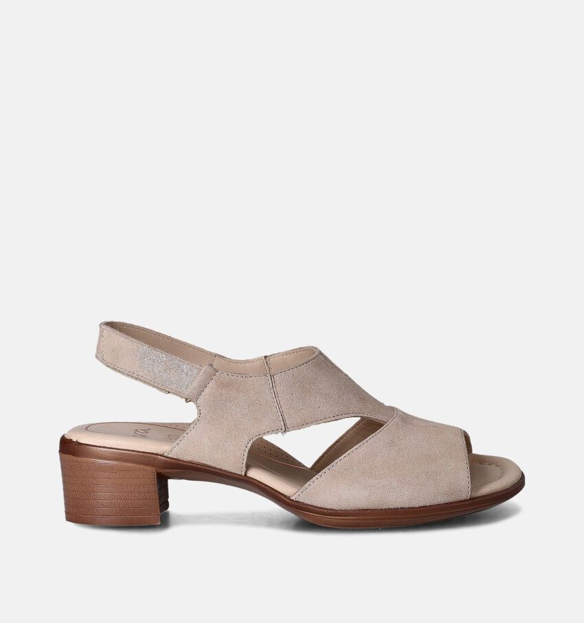 Ara Lugano High Soft Sandales en Beige