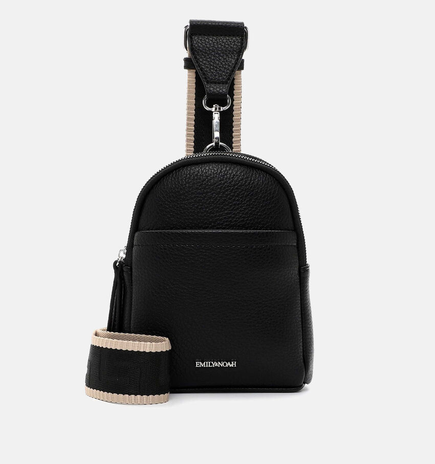 Emily & Noah Elena Zwarte Crossbody tas