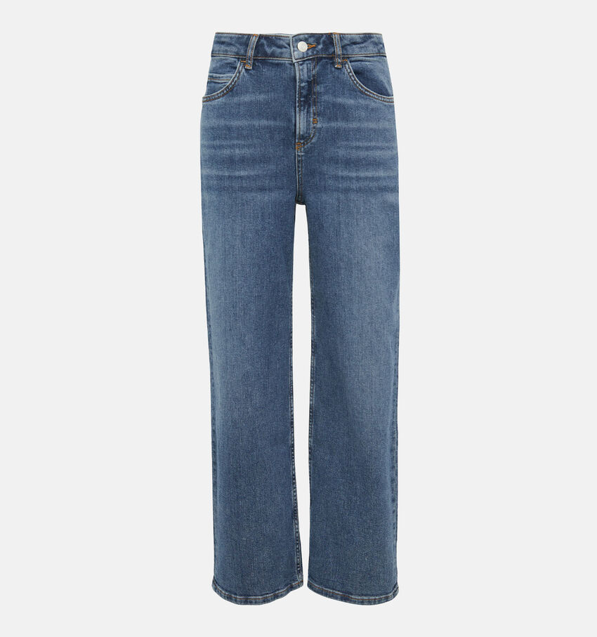 comma casual identity Blauwe Bootcut jeans