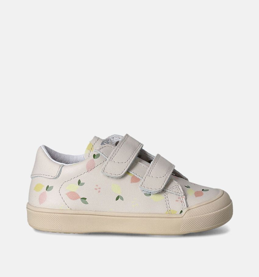 Naturino Eindhoven Chaussures à velcro en Écru