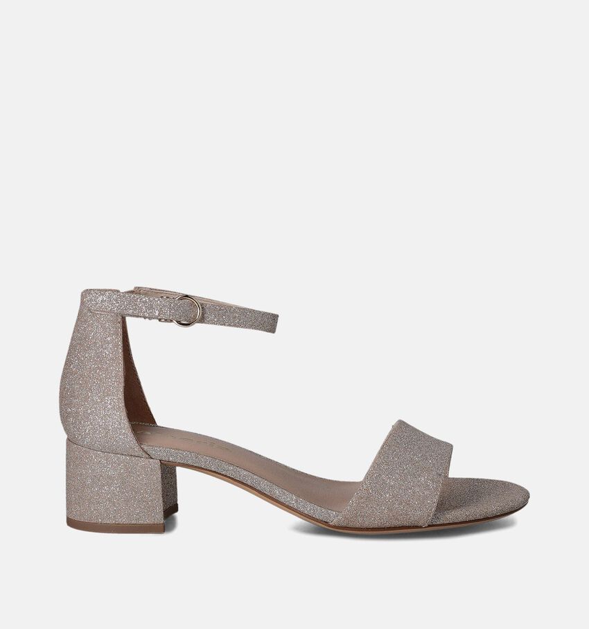 Tamaris Sandales avec talon fermé en Or