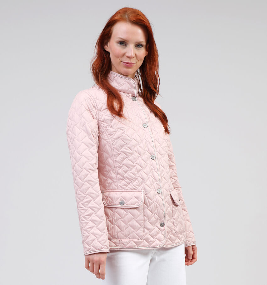 Barbara Lebek Roze Korte Regenjas