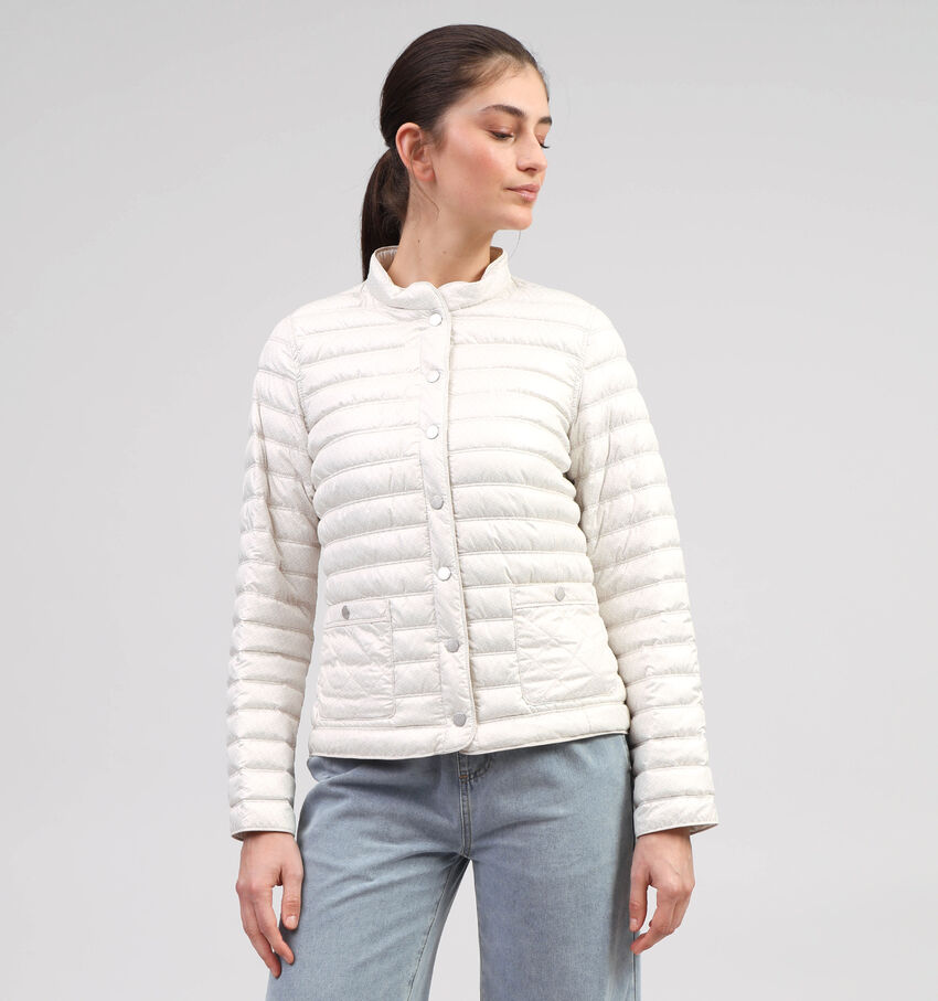 Barbara Lebek Beige Korte Regenjas