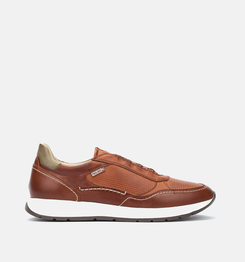 Pikolinos Getafe Chaussures sans lacets en Cognac