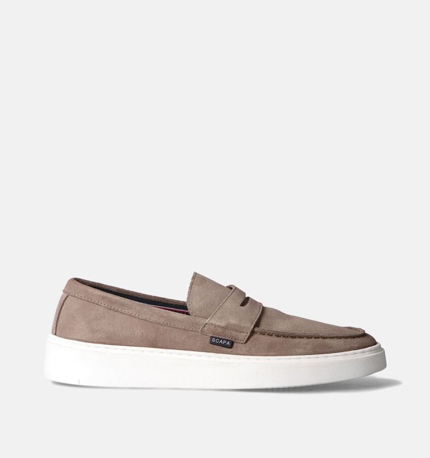 Scapa Chaussures à enfiler en Taupe