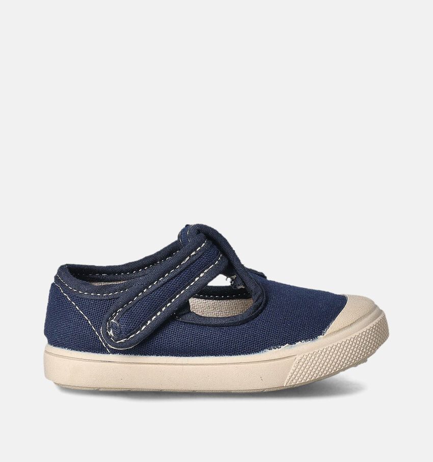 Ani Donkerblauwe Babyschoenen