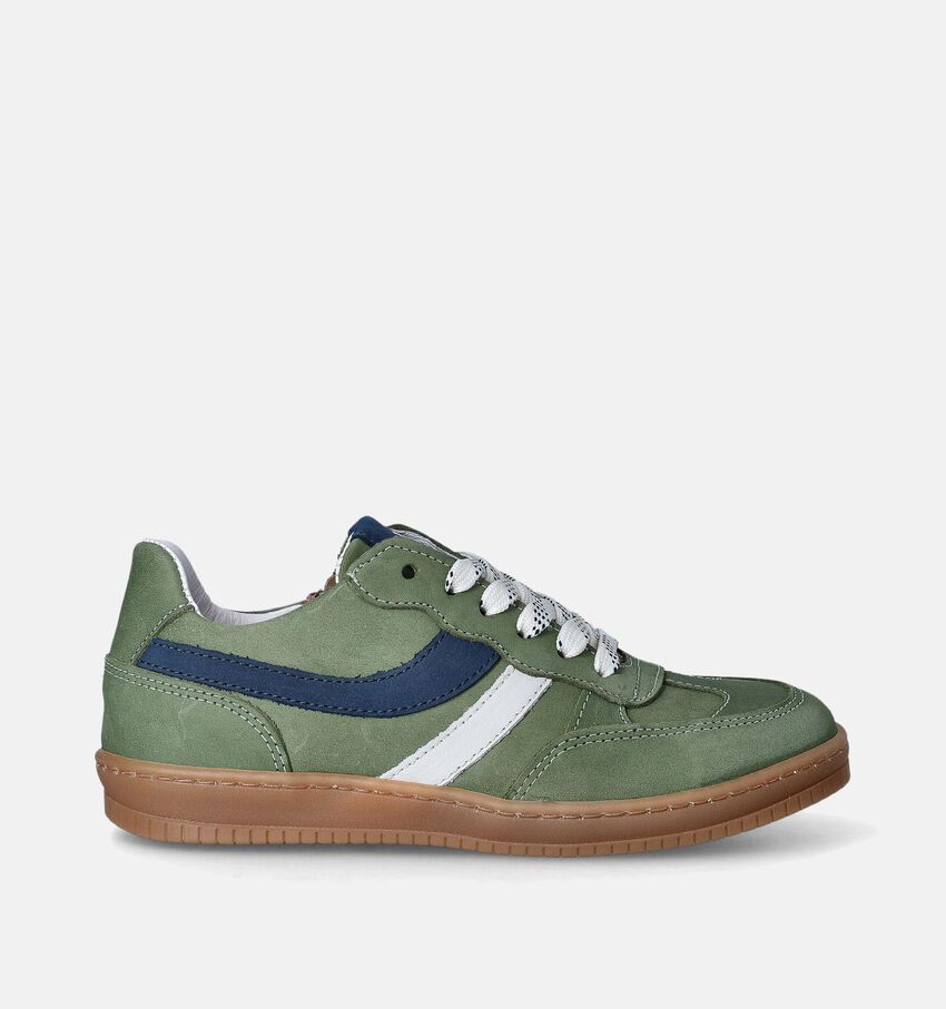 Bana & Co Groene Veterschoenen