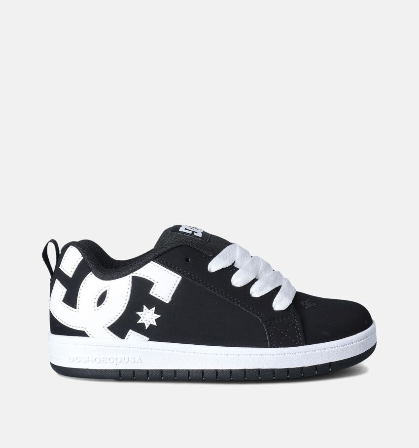 DC Shoes Court Graffik Zwarte Skatesneakers