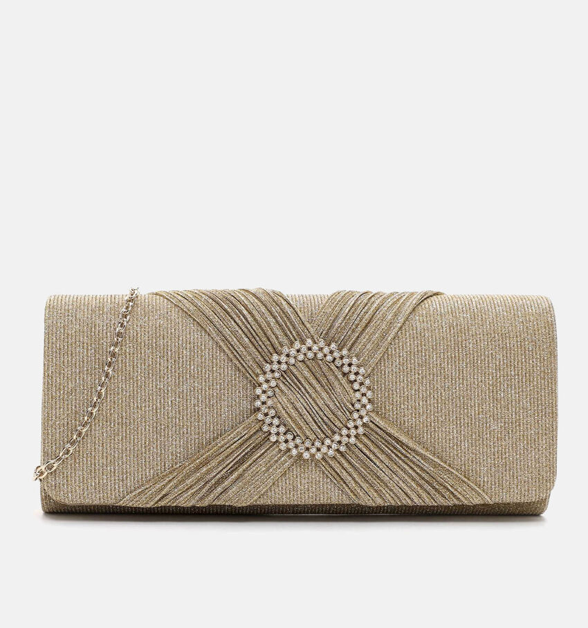 Tamaris Amalia Brooch Gouden Clutch