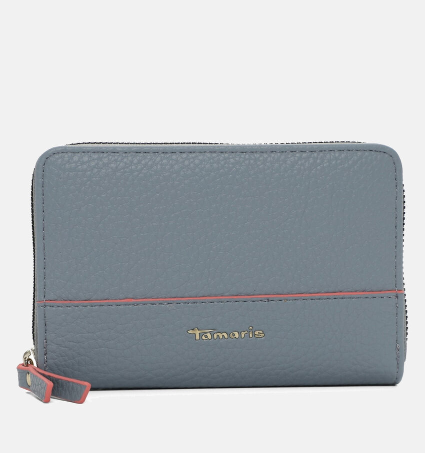 Tamaris Flavia Blauwe Ritsportemonnee