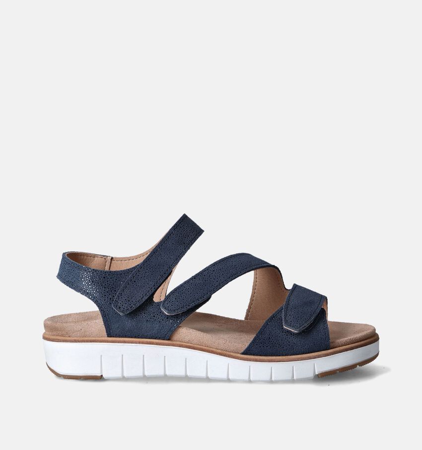 Solemade Romi Blauwe Sandalen voor steunzolen