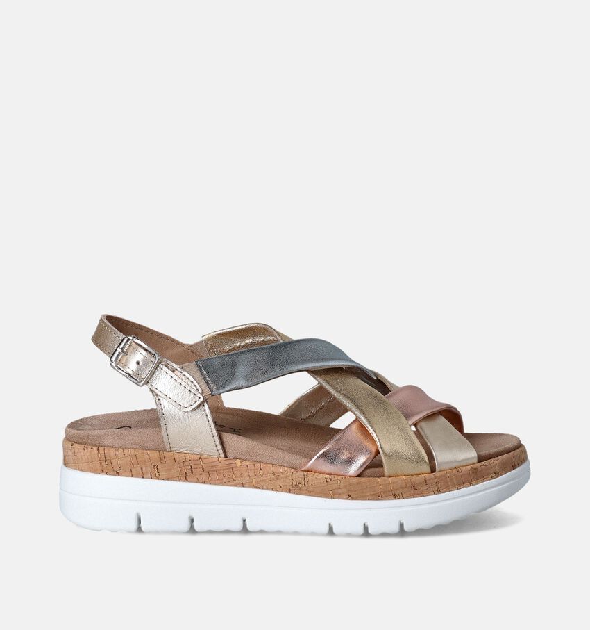 Solemade Sami Sandales pour semelles orthopédiques en Or