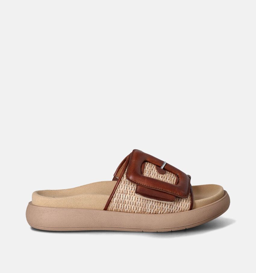 Gabor Best Fitting Cognac Slippers