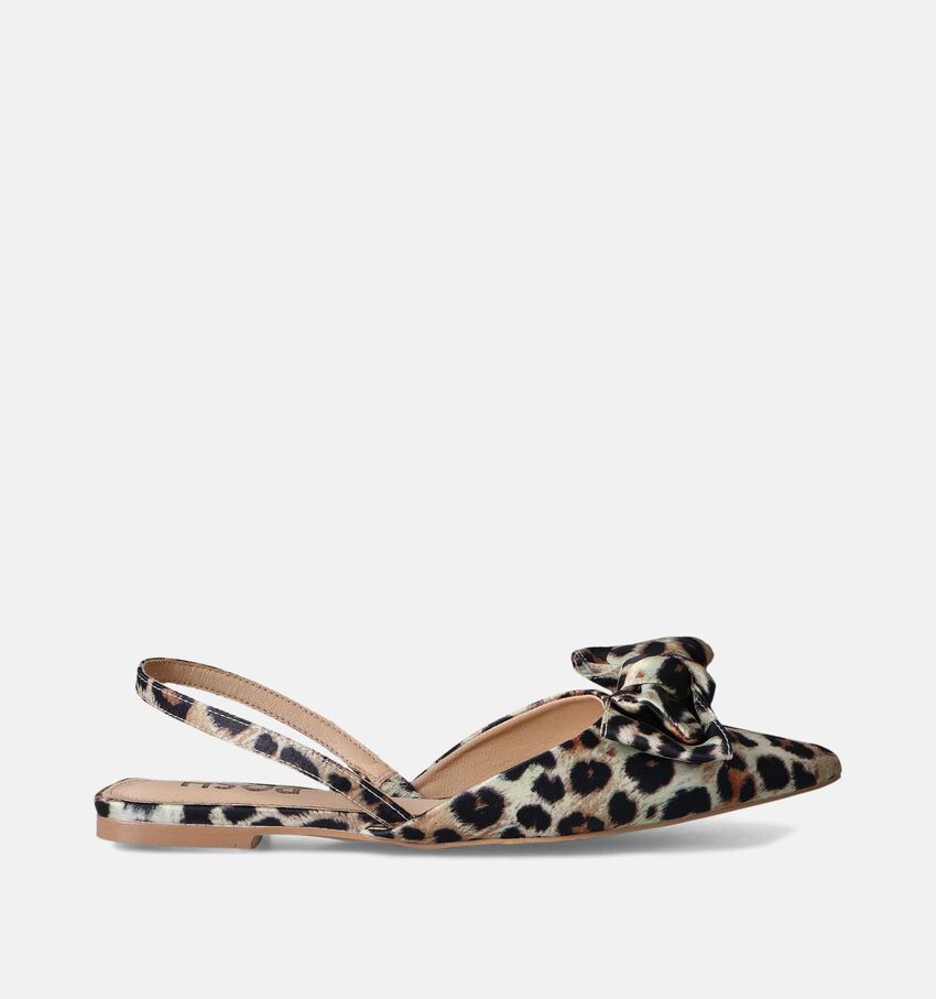 Posh by Poelman Bruine Slingback ballerina's