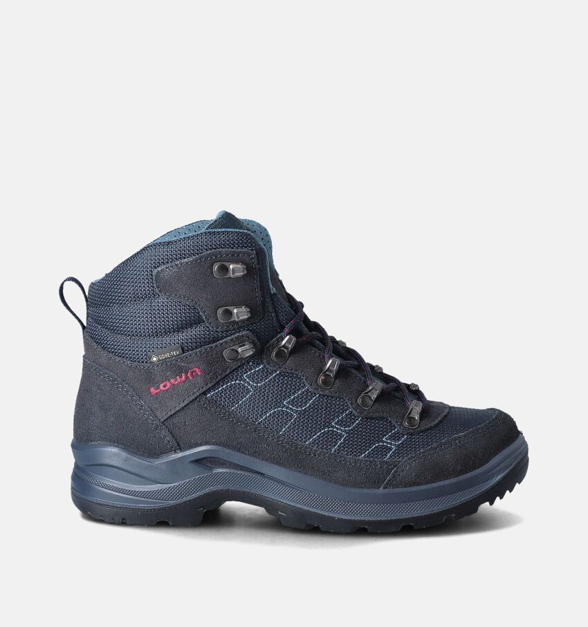 LOWA Taurus Pro GTX Mid Chaussures outdoor en Bleu foncé