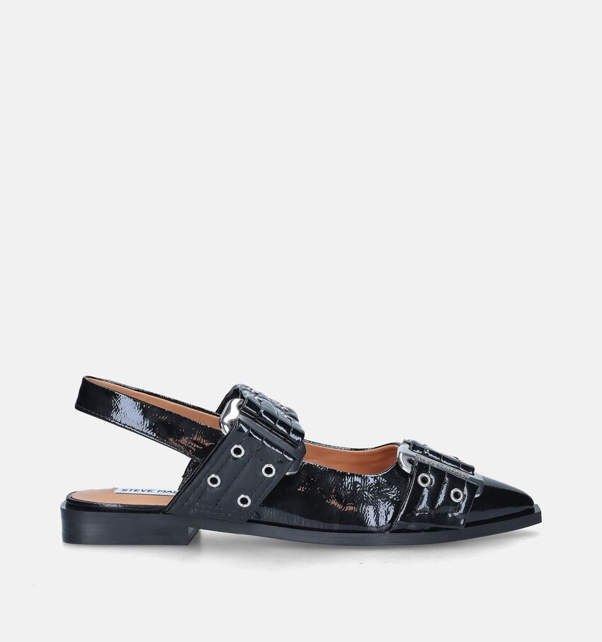 Steve Madden Grand Ave Zwarte slingback Ballerina's