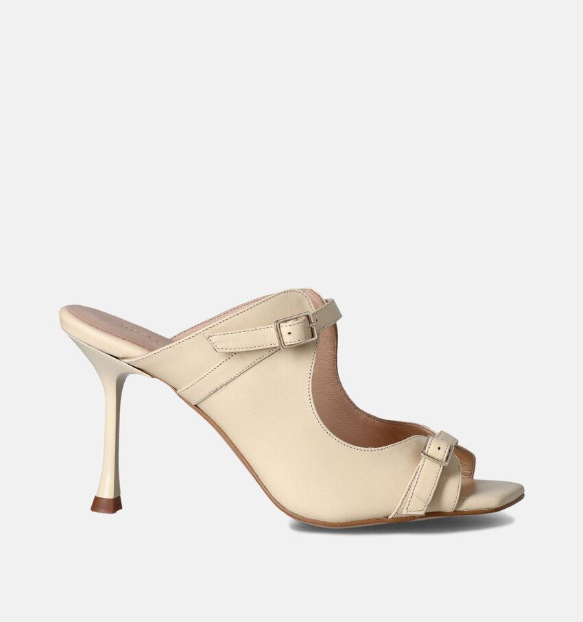 March23 Raquelle Nu-pieds à talons en Jaune