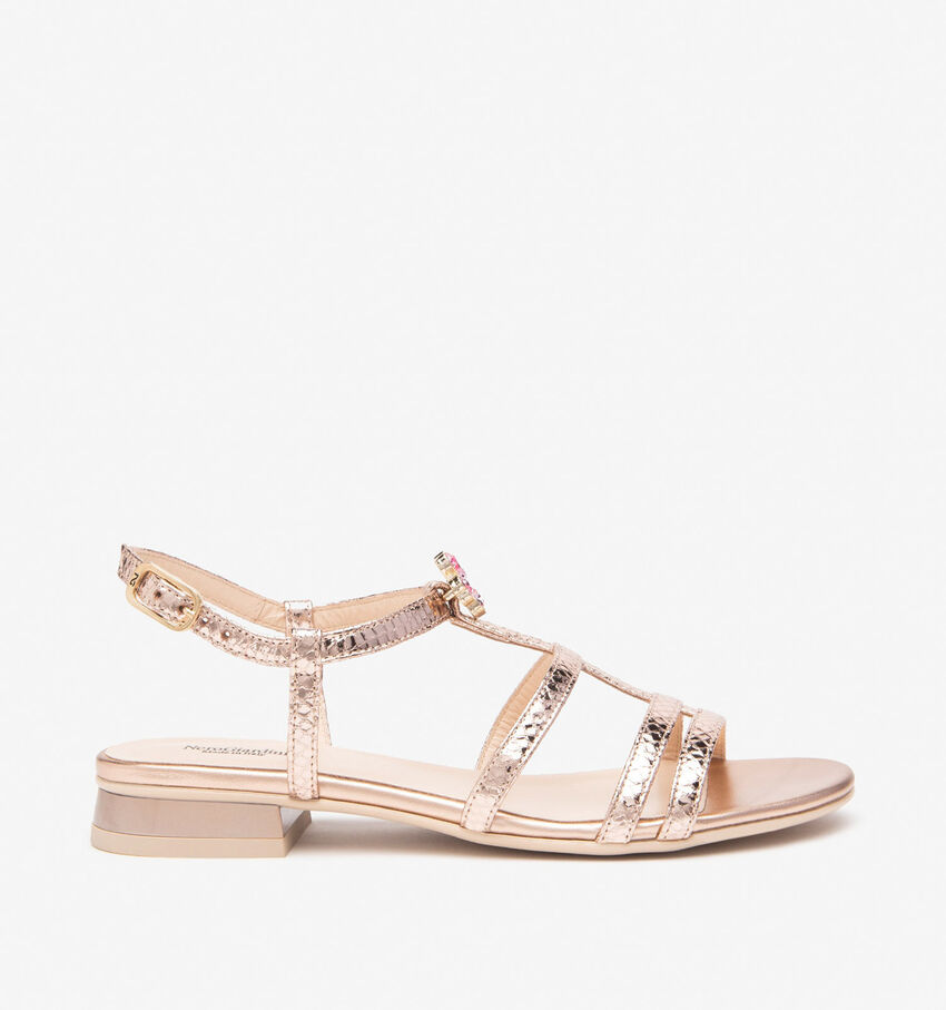 NeroGiardini Rose gold Sandalen