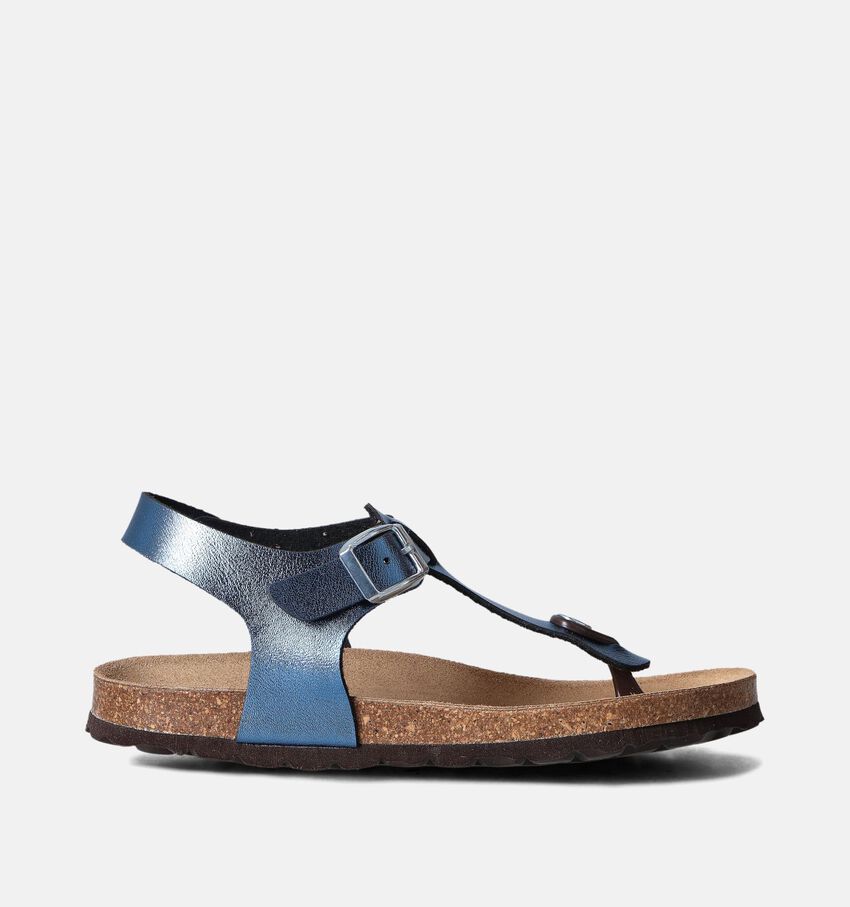 Little David Maria Blauwe Sandalen