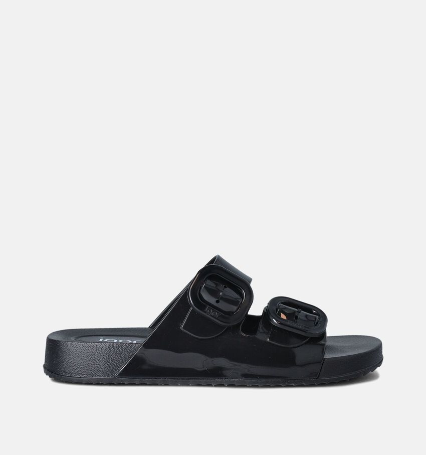 Igor Habana Brillo Zwarte Slippers