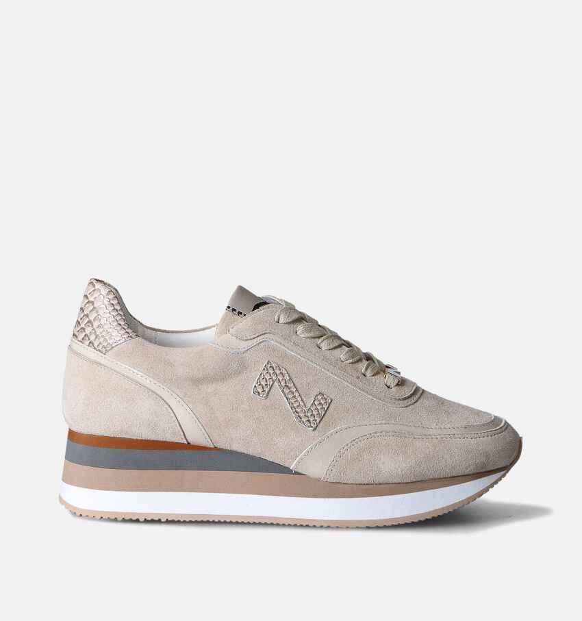 Nathan-Baume Beige Sneakers