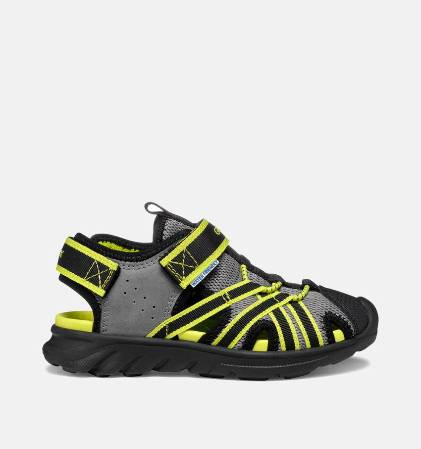 Geox Airadyum Zwarte Sandalen