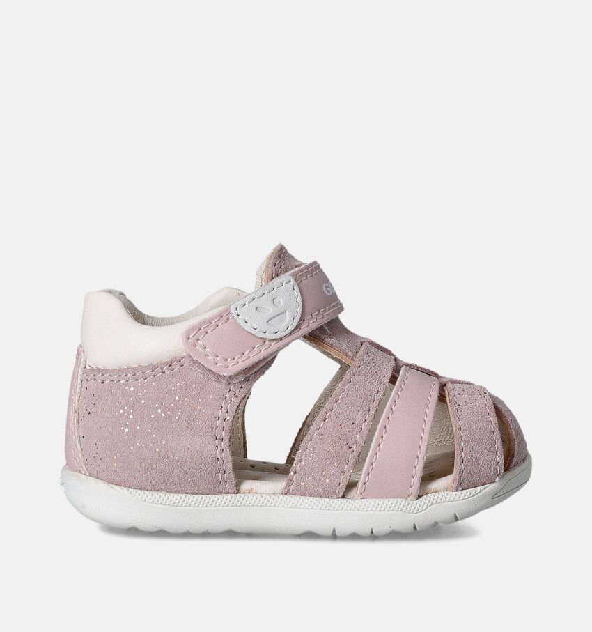 Geox Macchia Sandales pour bébé en Rose