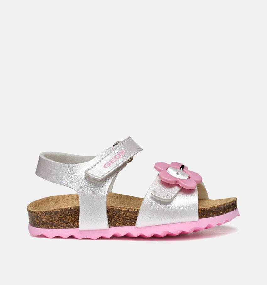 Geox Chalki Witte Babysandaaltjes