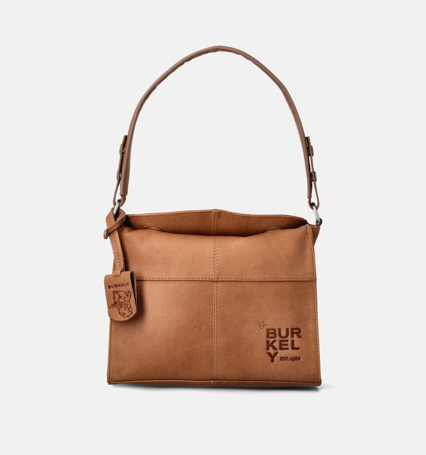 Burkely Rogue Robyn Cognac Schoudertas