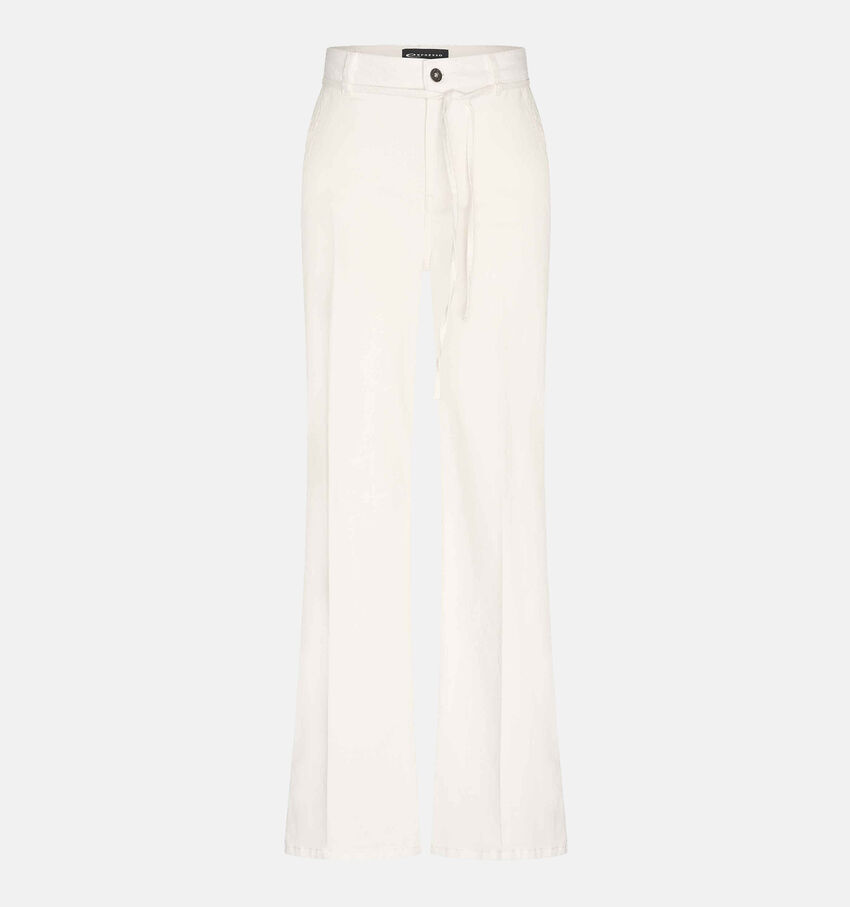 Expresso Pantalon habillé en Écru