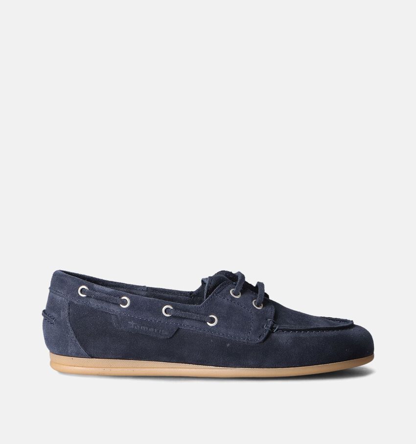 Tamaris Chaussures Bateau en Bleu