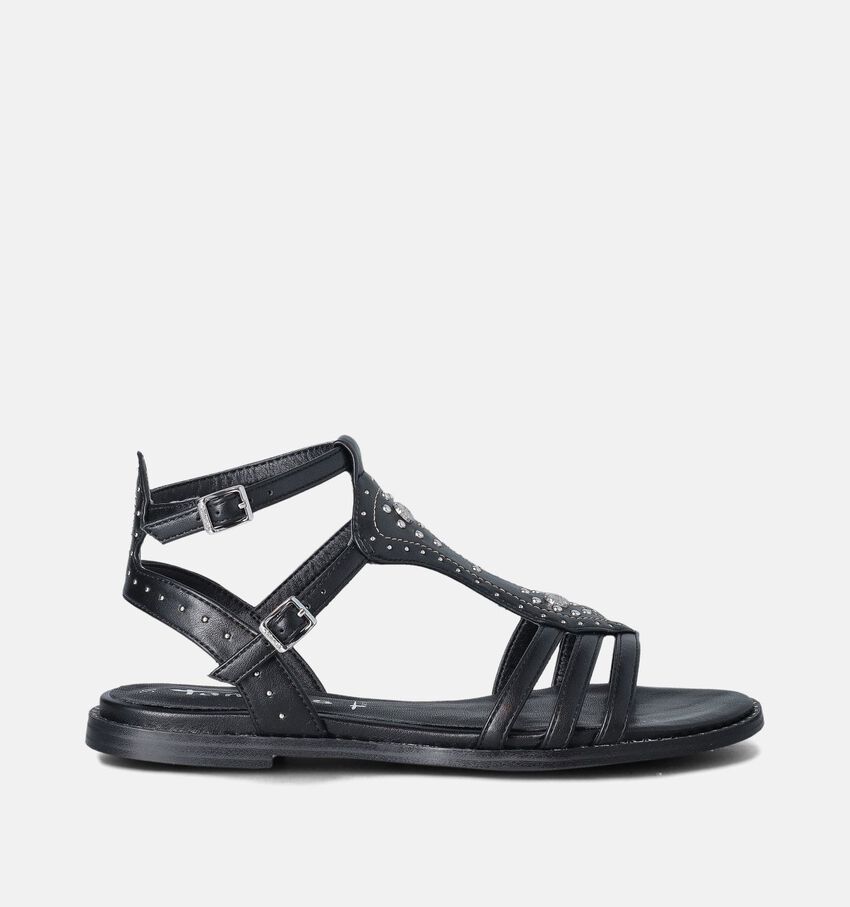 Tamaris Sandales romaines en Noir