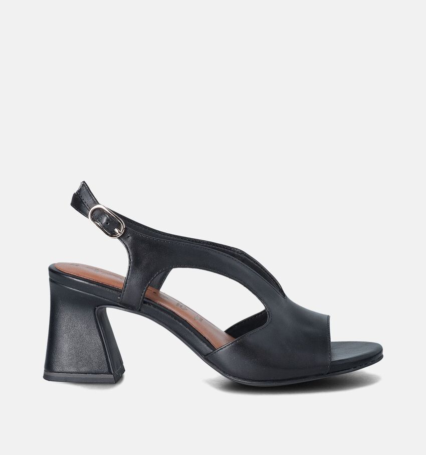 Tamaris Sandales avec talon en Noir