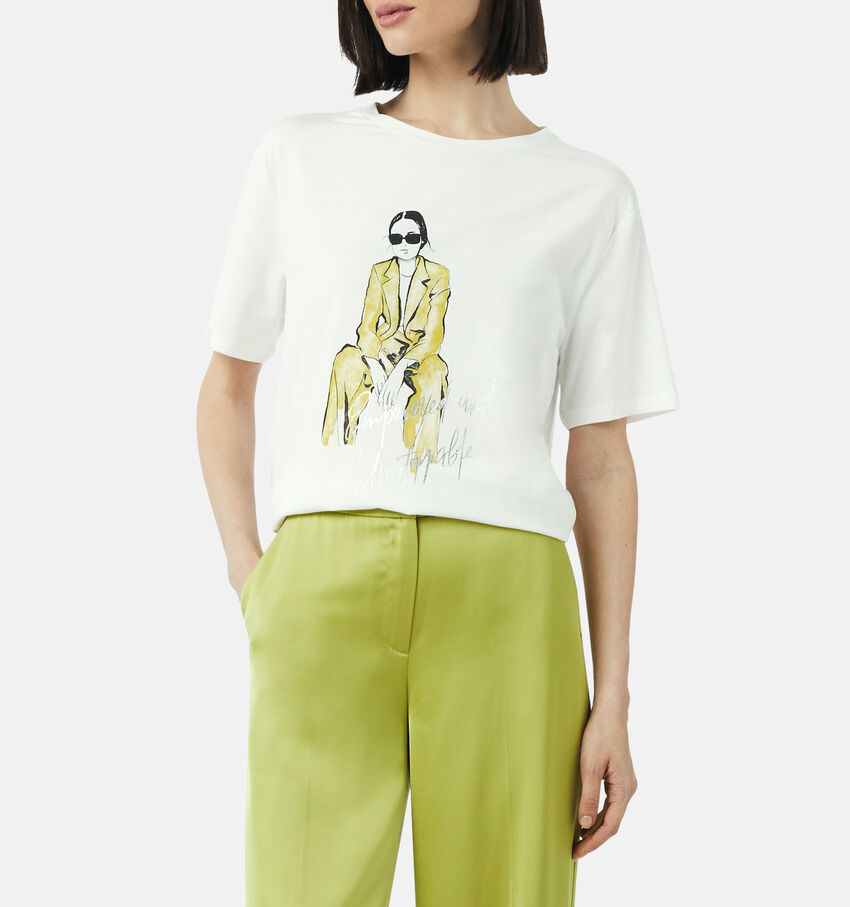 comma Witte T-shirt