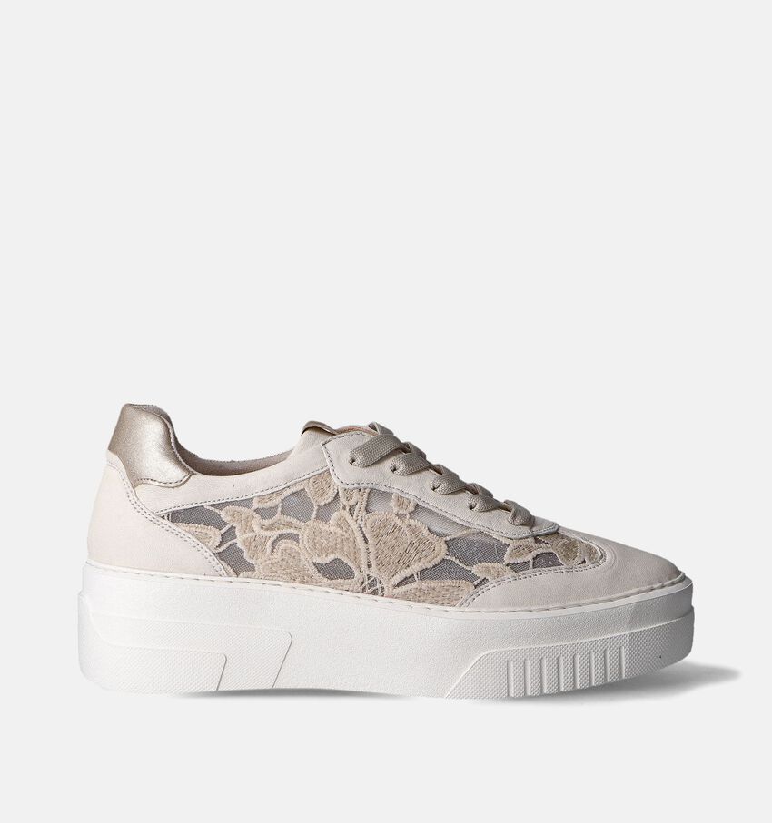 Softwaves Ecru Veterschoenen