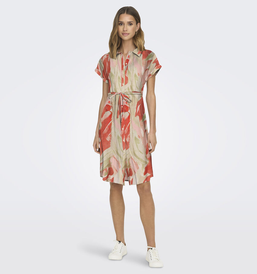 JDY Camille Beige Hemdjurk