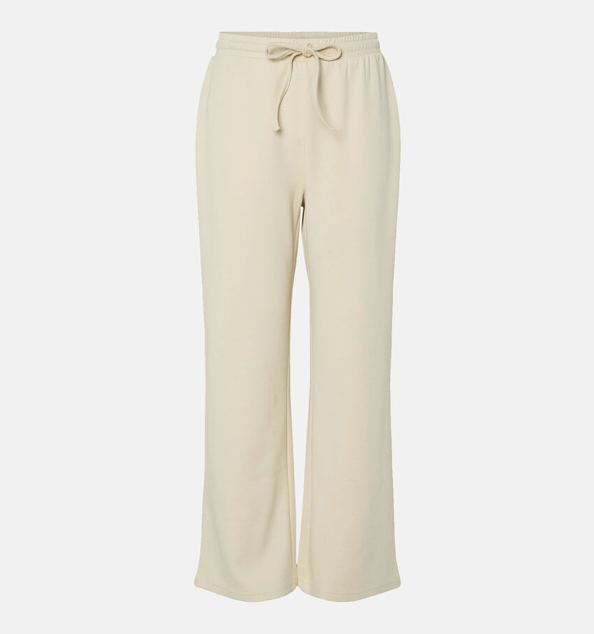 Pieces Talia Beige Joggingbroek