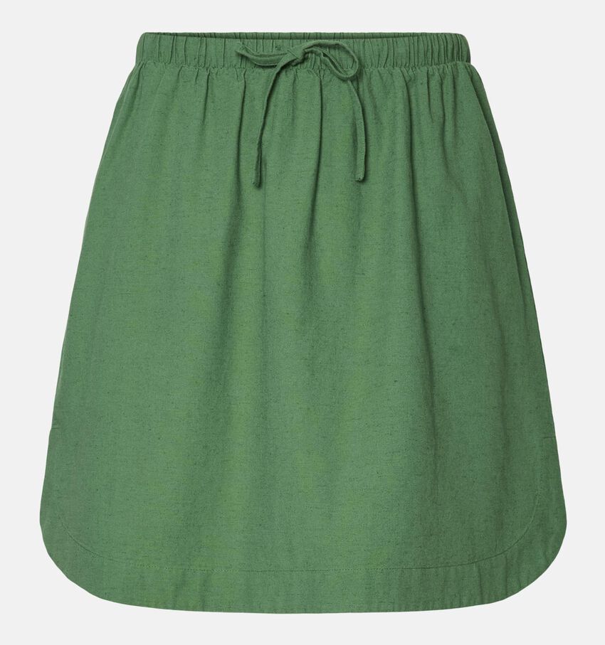 Pieces Tera Groene Korte Rok