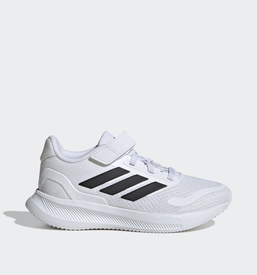 adidas Runfalcon 5 witte sneakers met zwarte strepen
