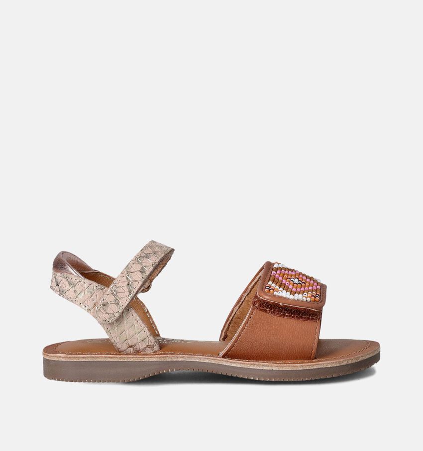 Braqeez Cally Call Cognac Sandalen