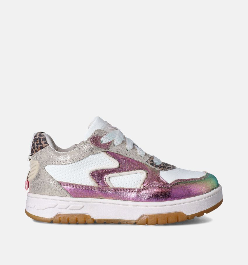 Braqeez Cassie Chicago Witte Sneakers