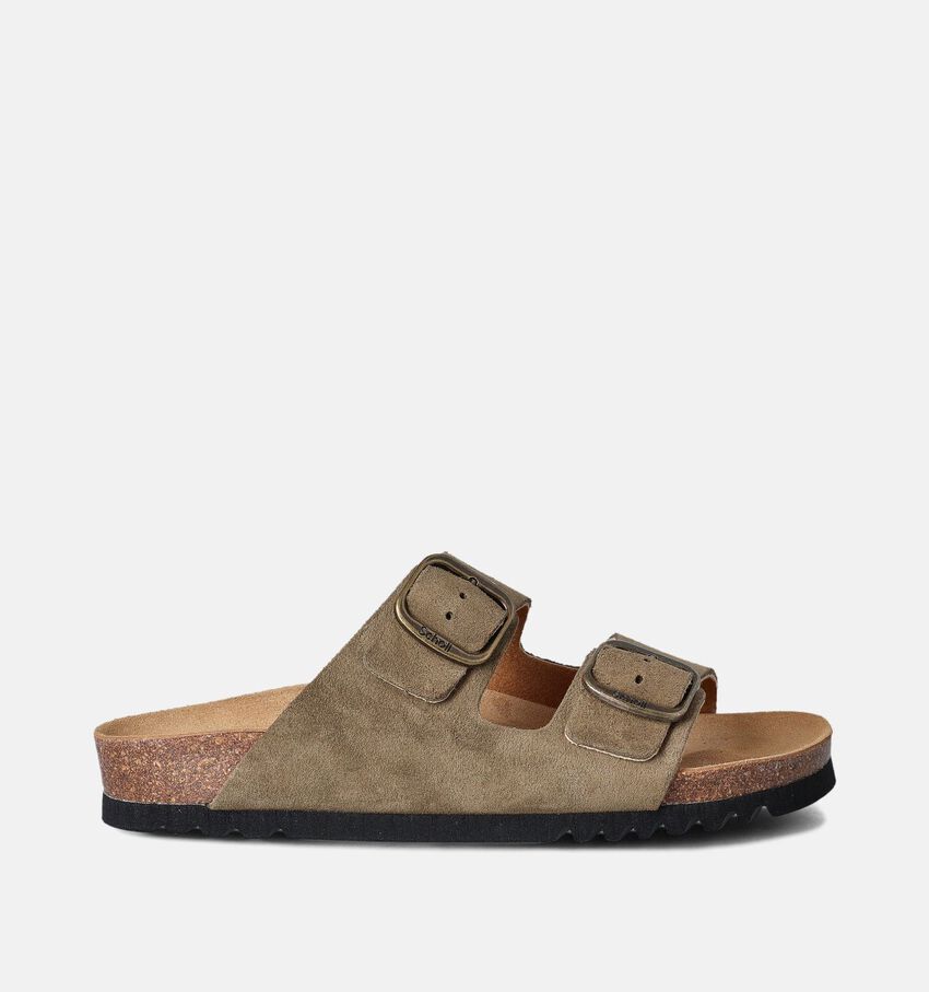 Scholl Josephine Kaki Slippers