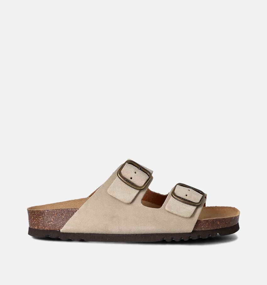 Scholl Josephine Beige Slippers