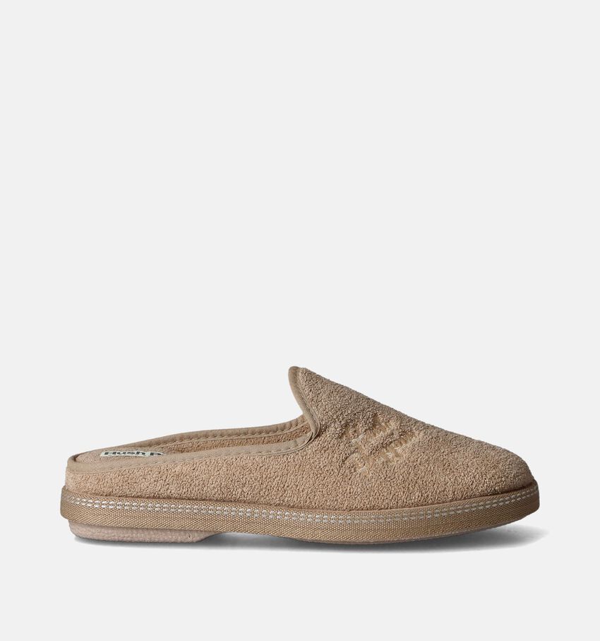 Hush Puppies Curva Pantoufles en Beige
