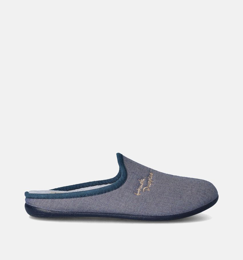 Hush Puppies Daron Blauwe Pantoffels