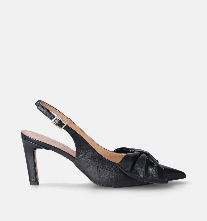 Laurent David Escarpins slingback en Noir