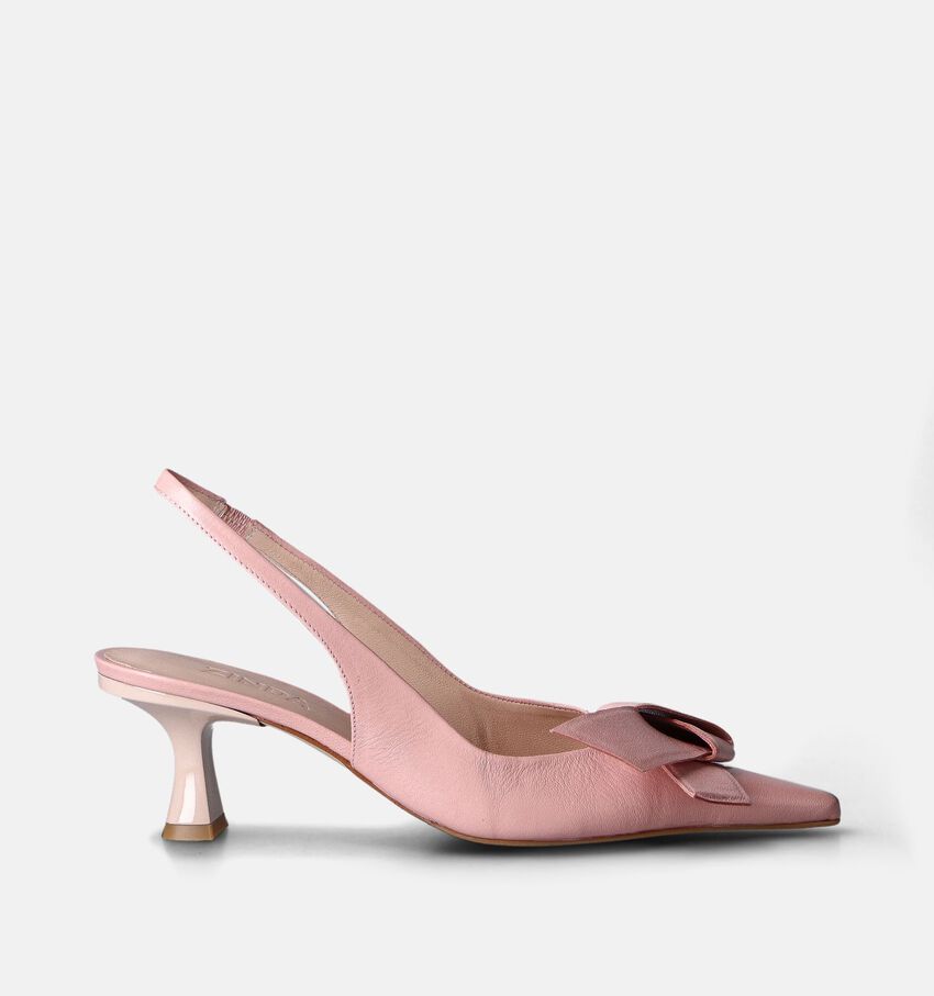 Zinda Escarpins Slingback en Or Rose